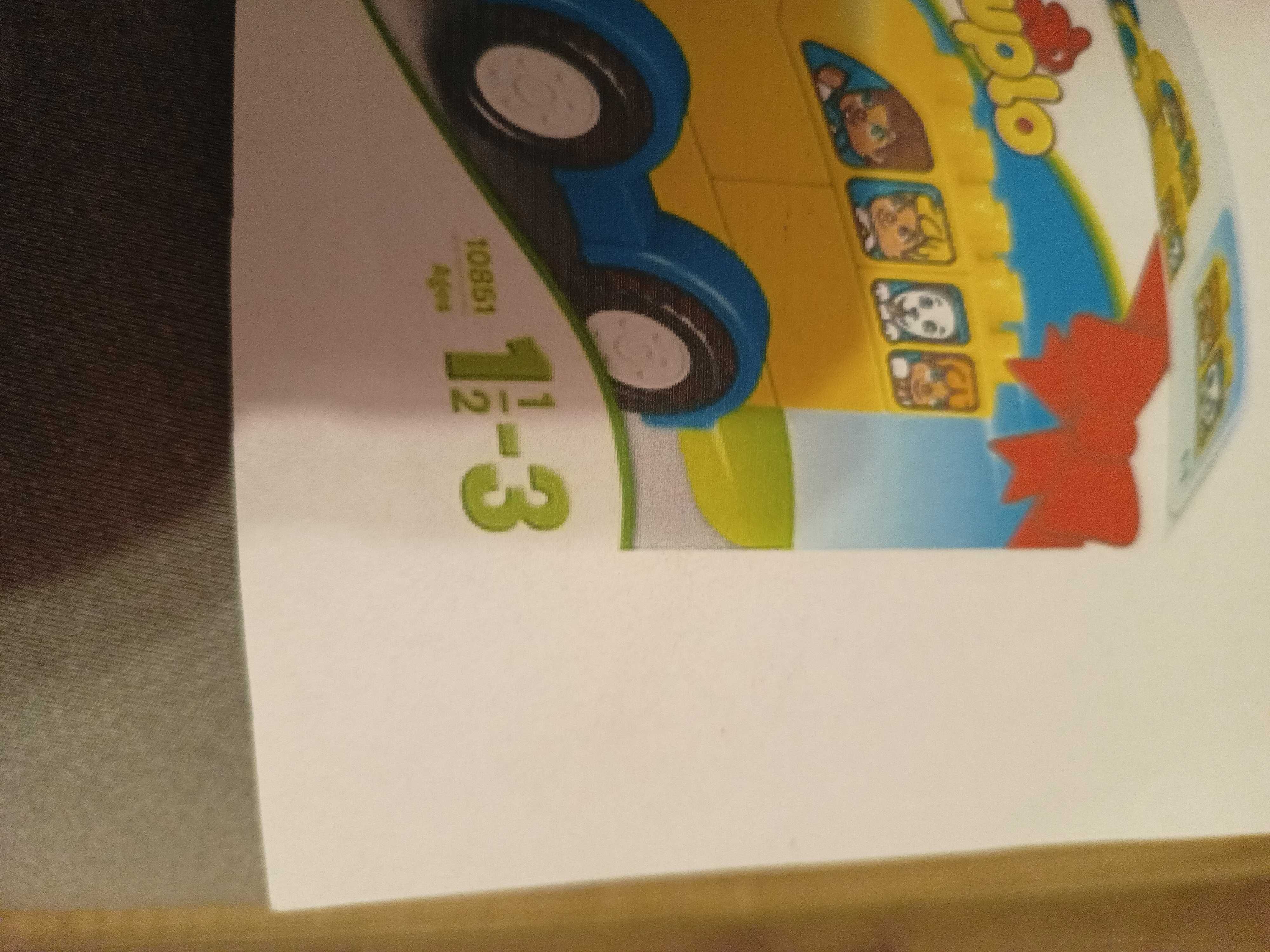 LEGO Duplo Mój pierwszy autobus 10851
