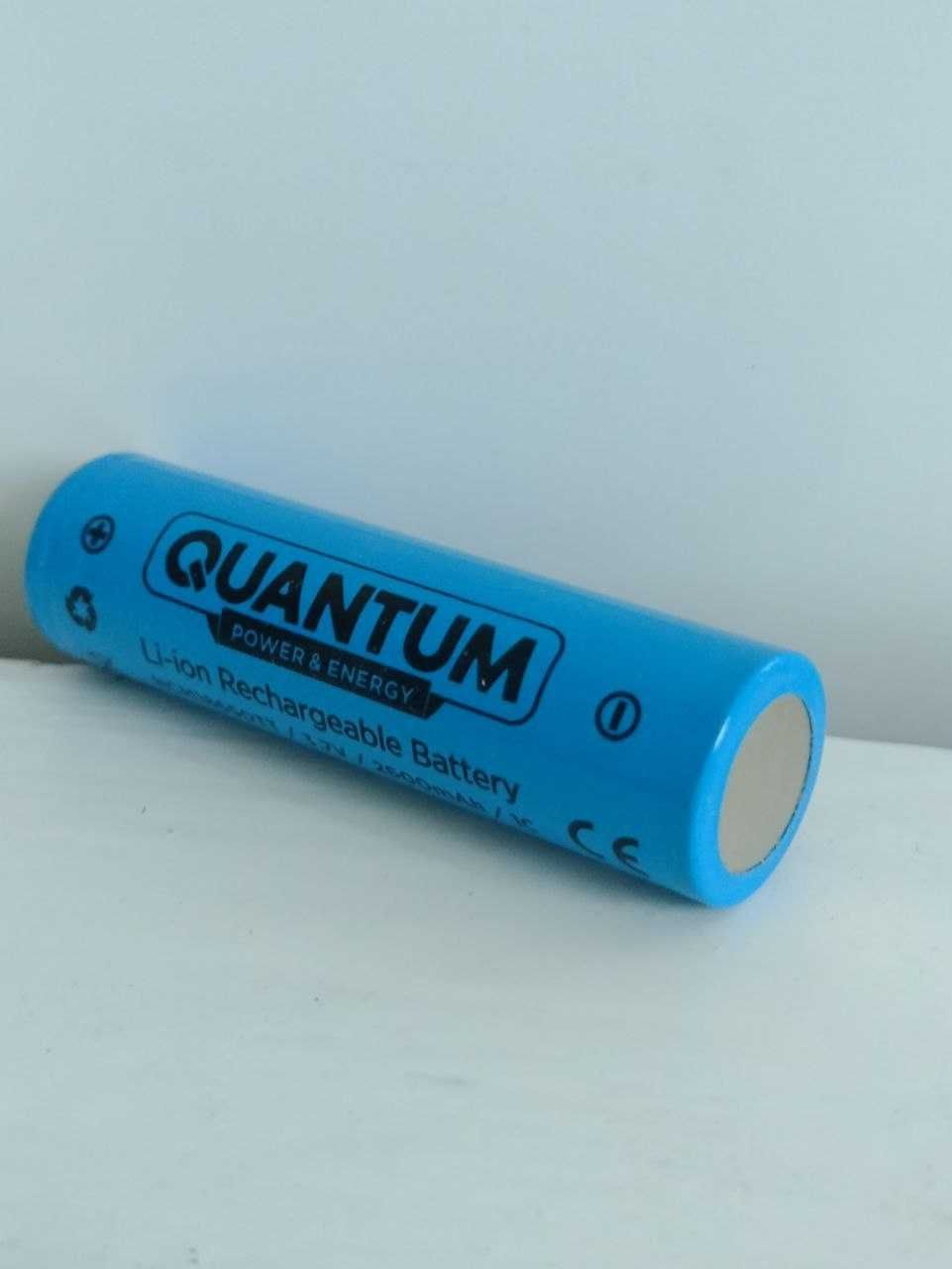 Аккумулятор 18650 от Quantum 2600mAH. Высокое качество, новый.