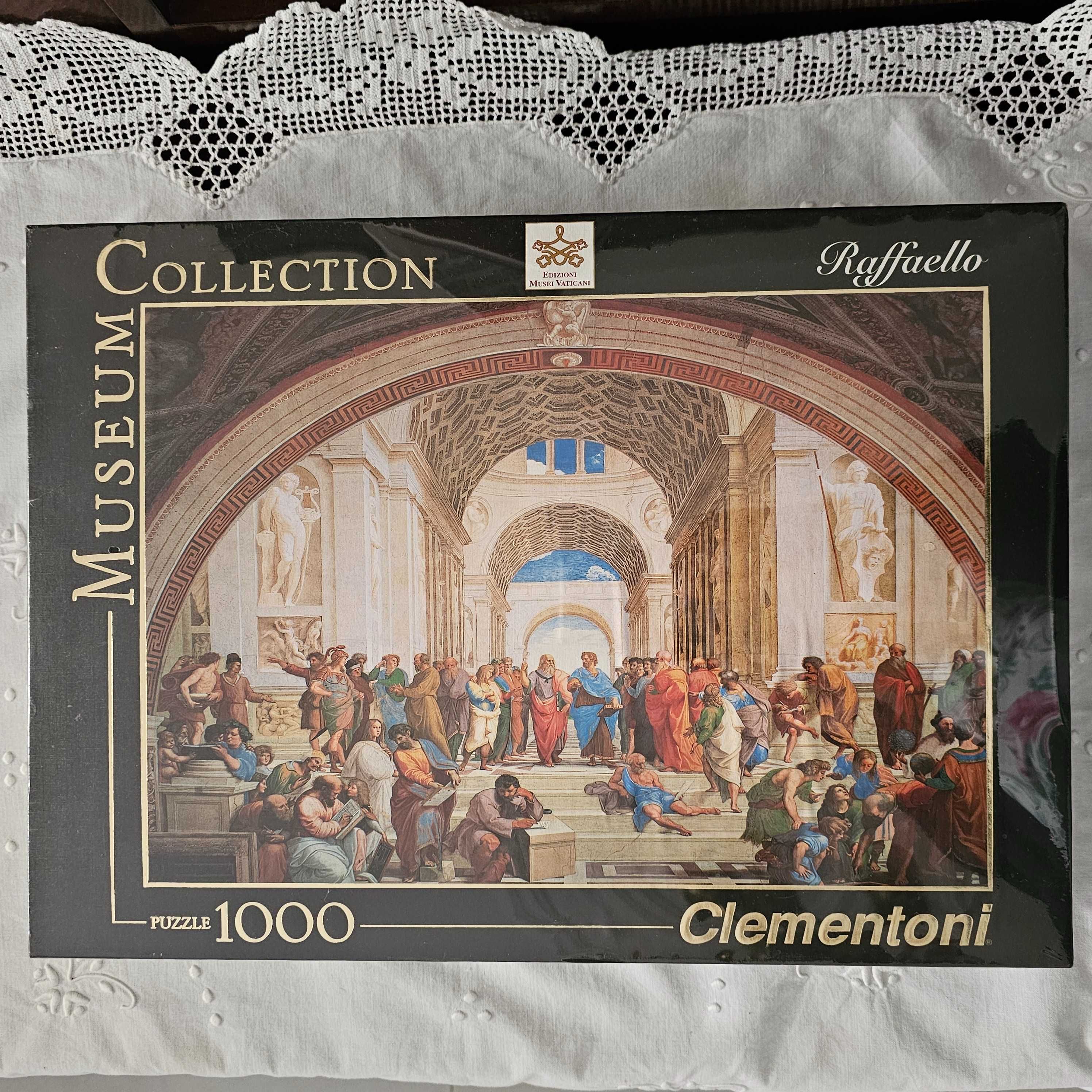 Puzzle - Escola de Atenas (1000 pc) Clemontoni