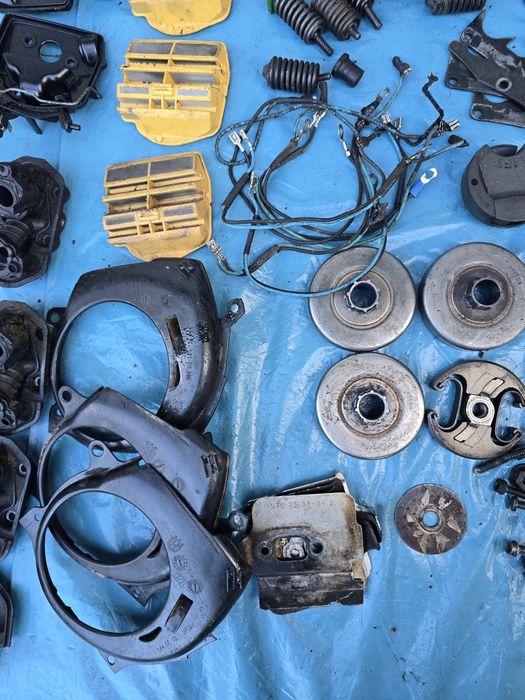 Pilarka spalinowa Husqvarna 445,450 części używane oryginał