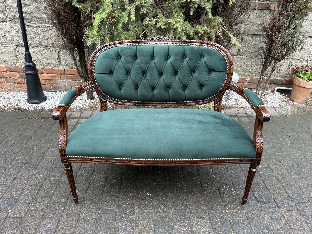 Wypoczynek Ludwikowski Ludwik Sofa Kanpa + Dwa Fotele Po Renowacji