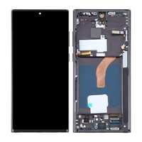 Ecrã LCD Touch para Samsung Galaxy S22 Ultra (OLED) Preto, Prateado...