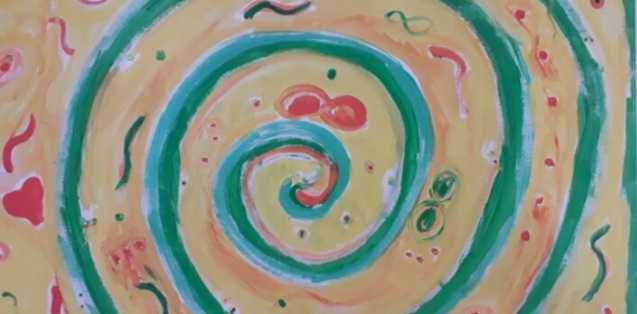Inspiração Espiral Verde