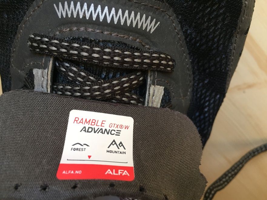 Alfa Ramble Advance GTX 38 Vibram buty damskie gorskie trial biegowe