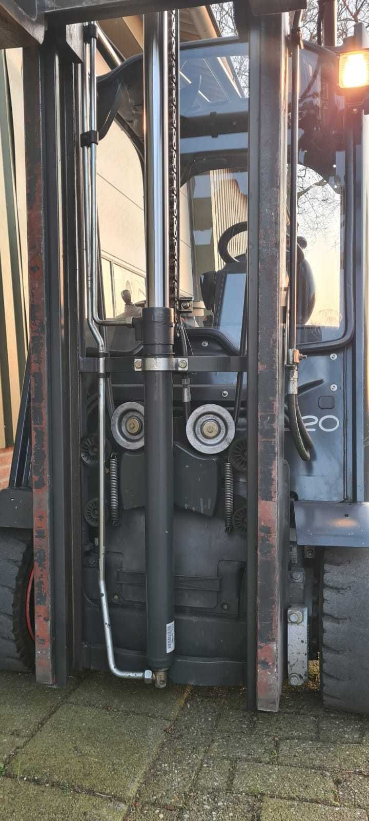 Empilhador Elétrico Duplex 2000kg 3,4m Linde E20 3 rodas