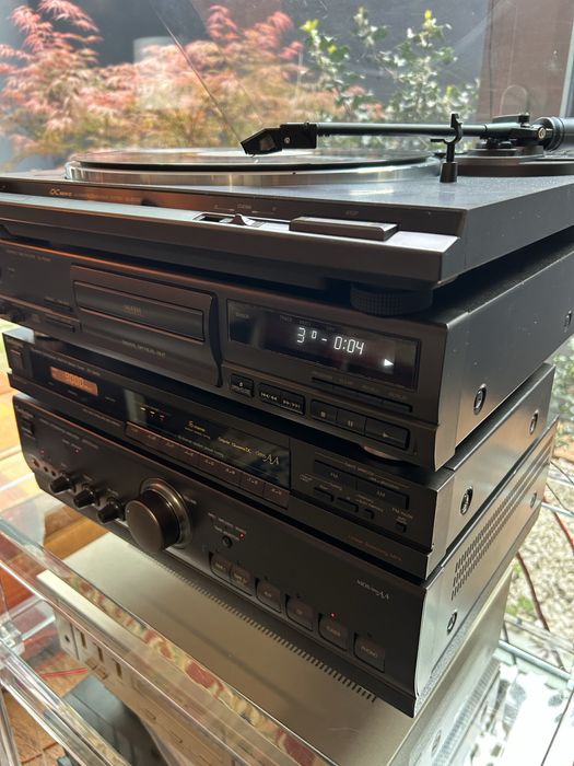 Aparelhagem Technics completa,excelente estado.colunas Rogers