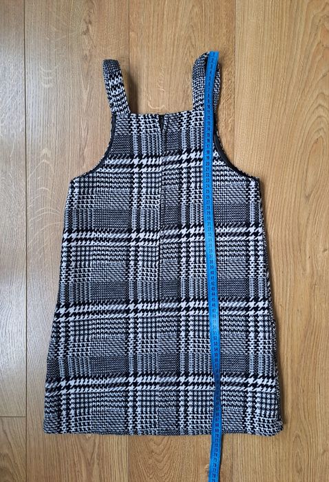 Теплый сарафан в школу для девочки