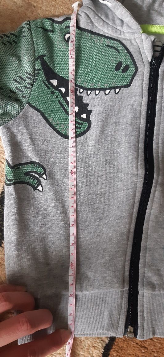 Bluza chłopięca dinozaur r. 98/104