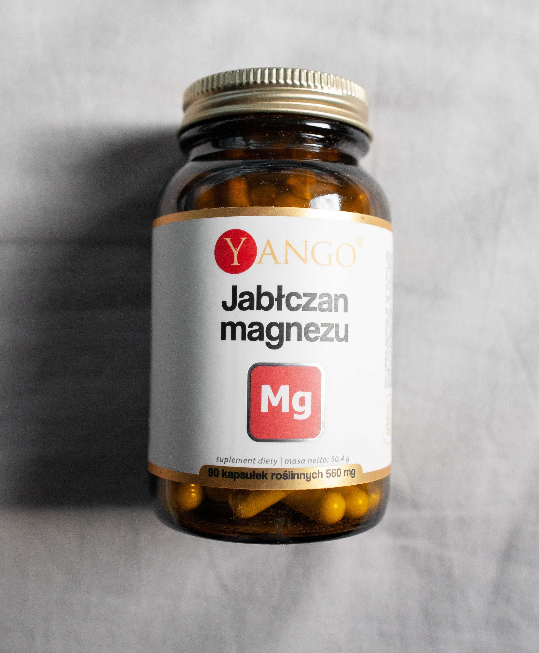 Jabłczan magnezu 470 mg (90 kaps.) Yango