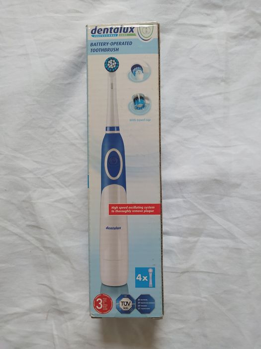 Szczoteczka elektryczna do zębów na baterie, Dentalux