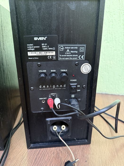 Колонки SVEN….савбуфер