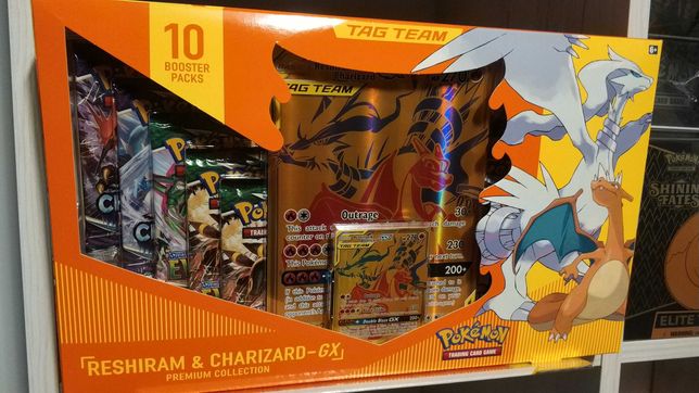 Pokemon TCG: Tag Team Reshiram & Charizard GX Premium Collection