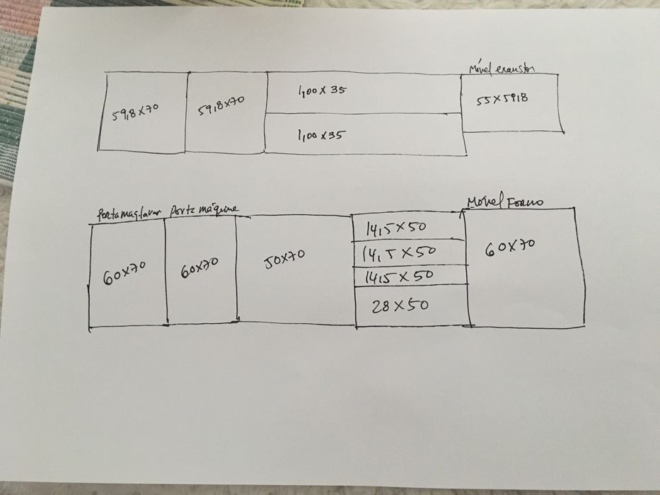 Moveis de cozinha mob vendo junto/separado