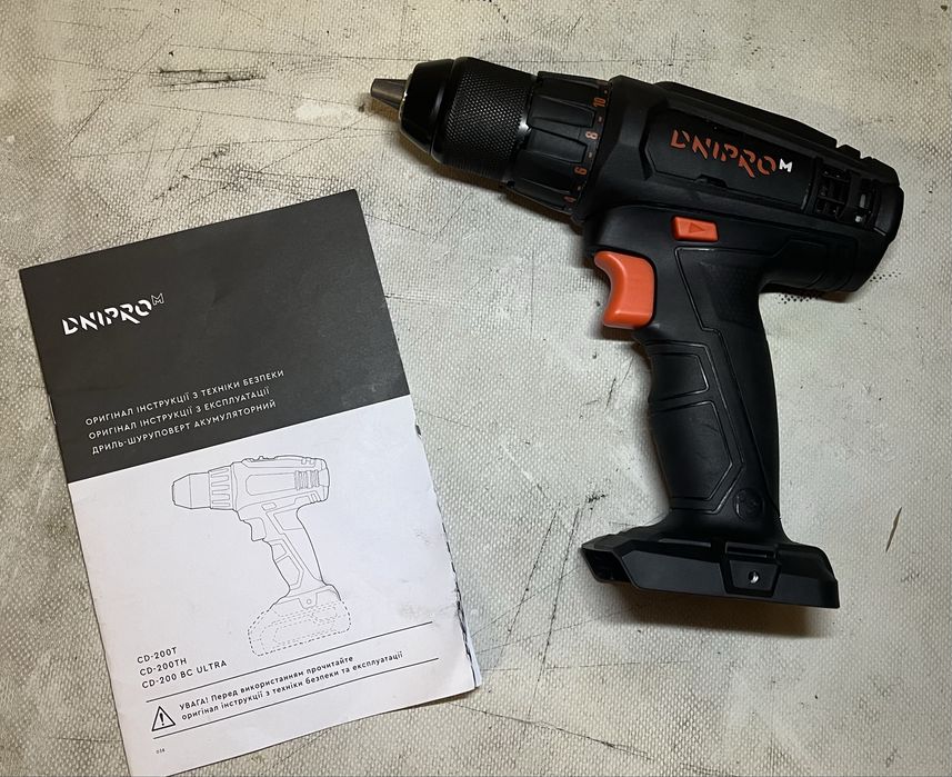 Шуруповерт → Dnipro-M СD-200T + ПОВНА ГАРАНТІЯ | НОВИЙ !