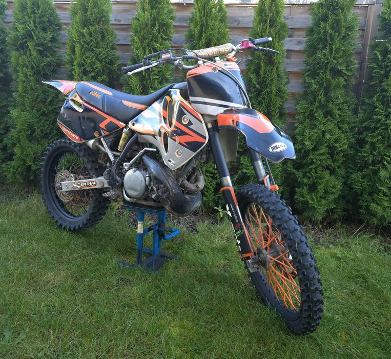 Ktm exc 250 2t cross enduro