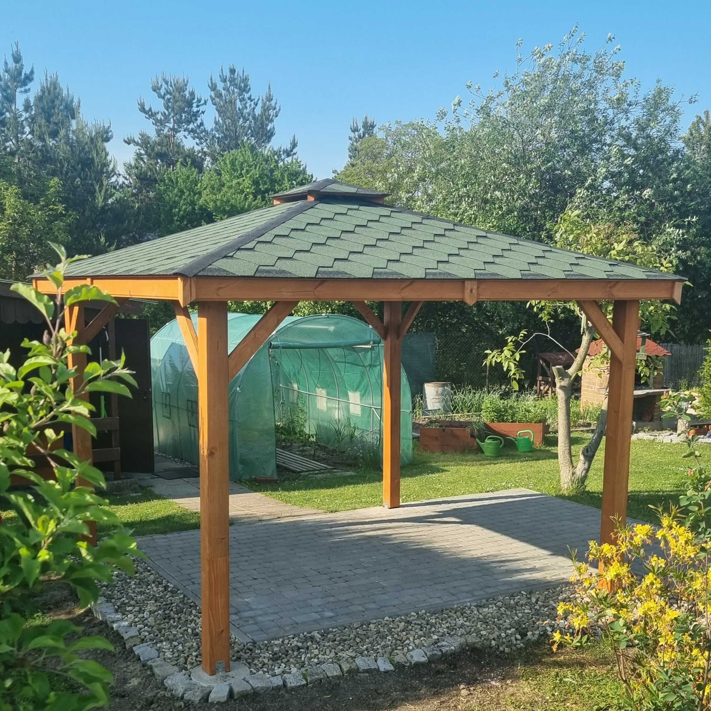 Altana ogrodowa MALTA 3x3, wiata, pergola, zadaszenie PRODUCENT