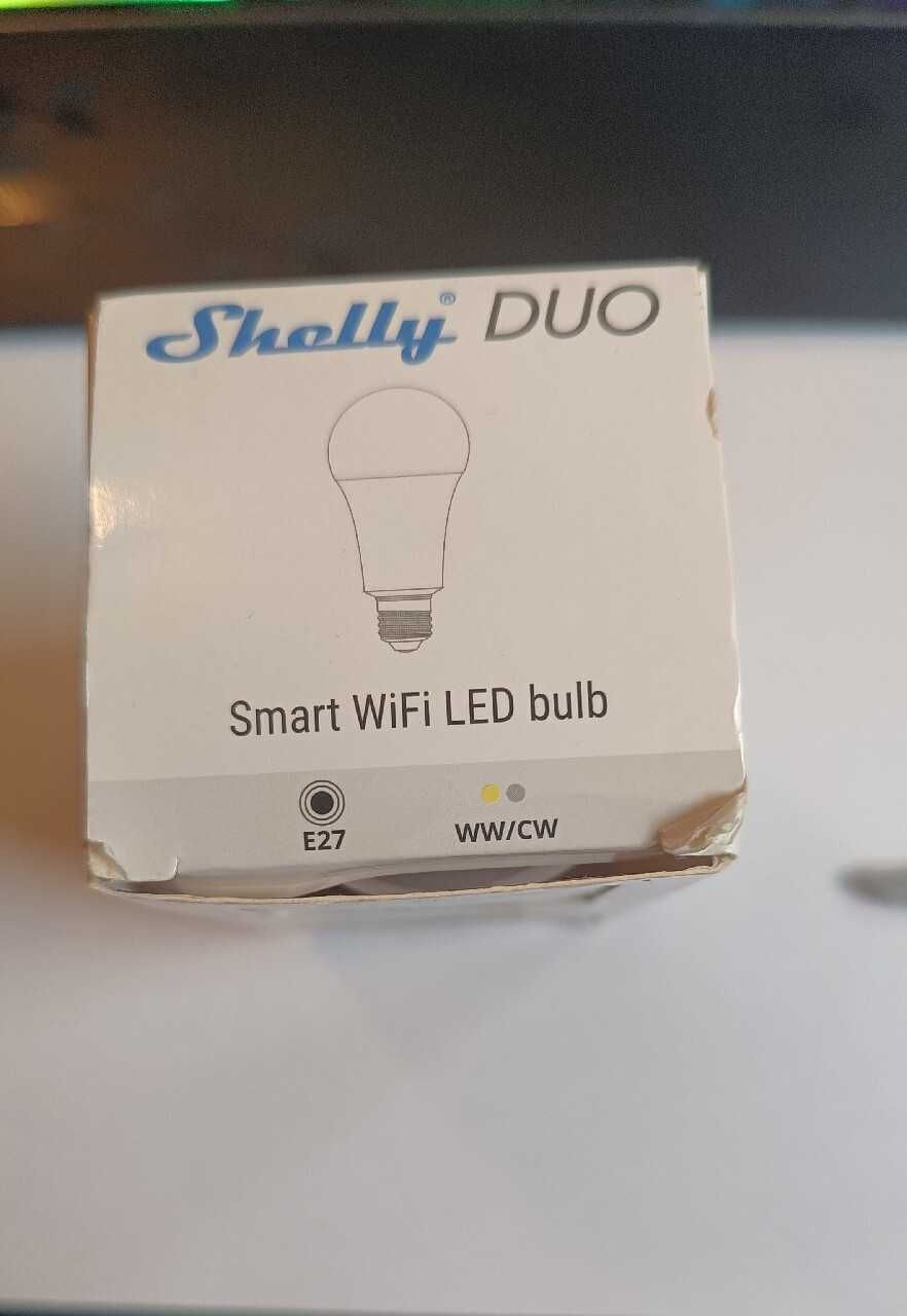 Shelly Duo - żarowka LED (9W, 800lm), Smart WiFi, IoT