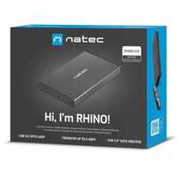 Obudowa na dysk HDD/SSD zewnętrzna NATEC RHINO GO SATA3 2.5 USB3.0 LED
