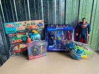 Figurki superbohaterów - Batman, Hulk, Spiderman, Superman - 10 szt