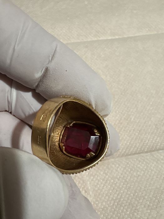 Перстень золотой мужской