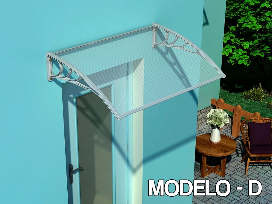 Alpendres em PVC - Canopy - 1400x900mm - vários modelos e tamanhos