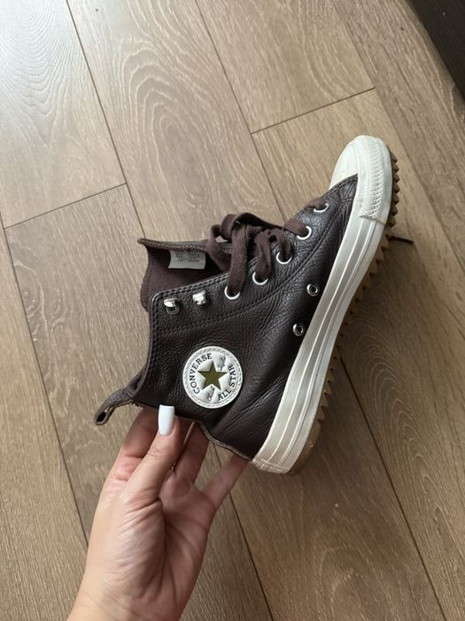 Кеди оригінал шкіряні converse унісекс