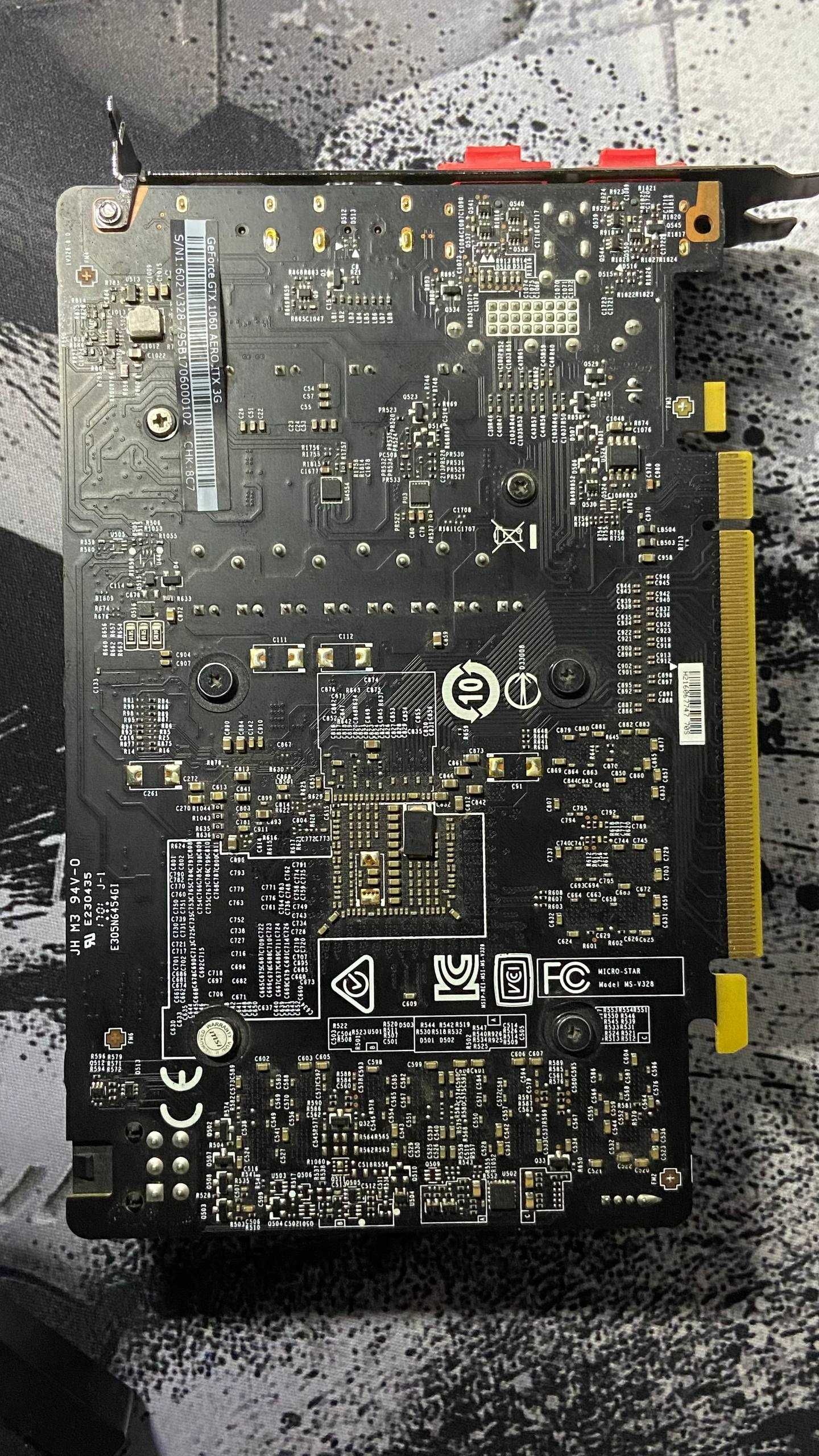 msi aero gtx 1060 3 gb