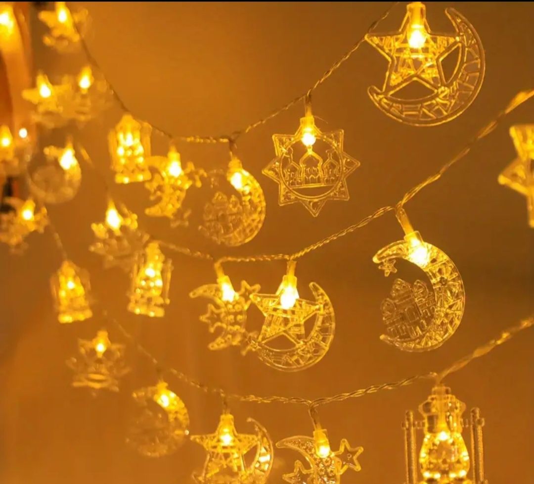 Lampki na baterie ozdobne Ramadan