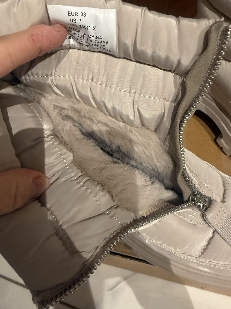 Buty ocieplane zimowe hm 38 ocieplane bótki