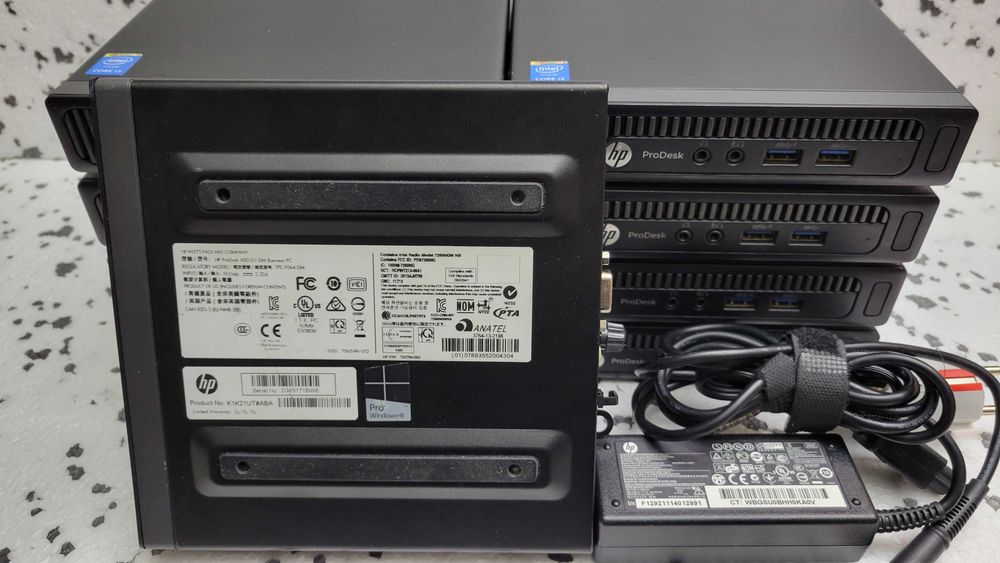 Компьютер HP ProDesk 600 G1 Core i3 4160T m.2 NVMe 8Gb DDR3 VGA DP