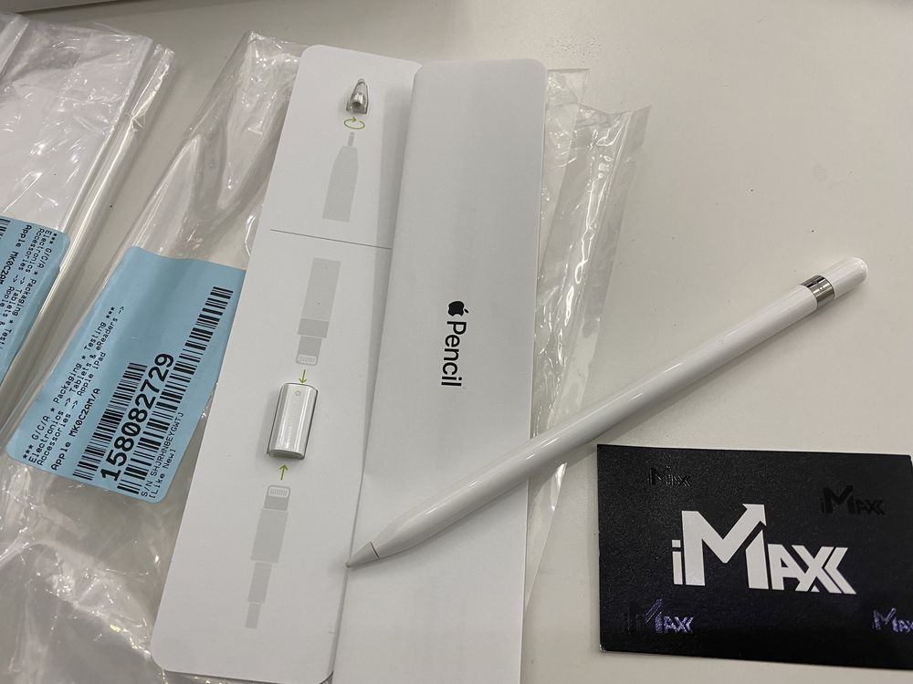 Apple Pencil 1/2 оригинал Open Box з коробкою та без