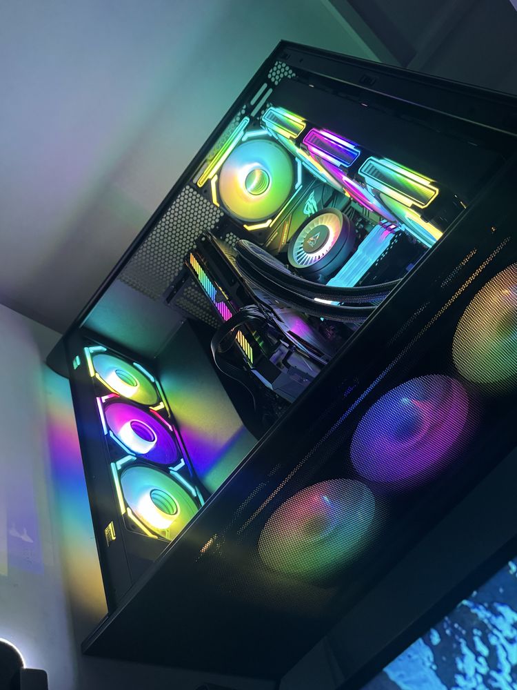Computador gaming ryzen 7 5700 x3d rog 6800 oc