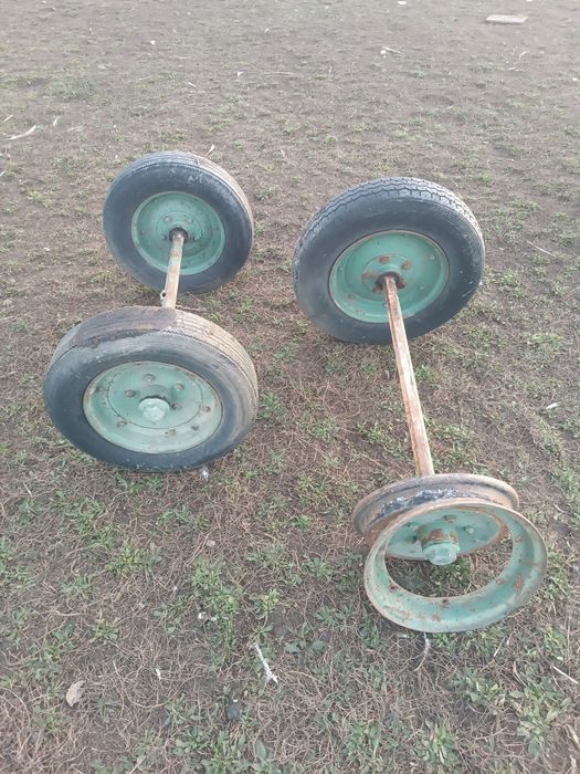 Osie do wozu komplet przód i tył