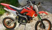 Pit bike 125cc de 12cv