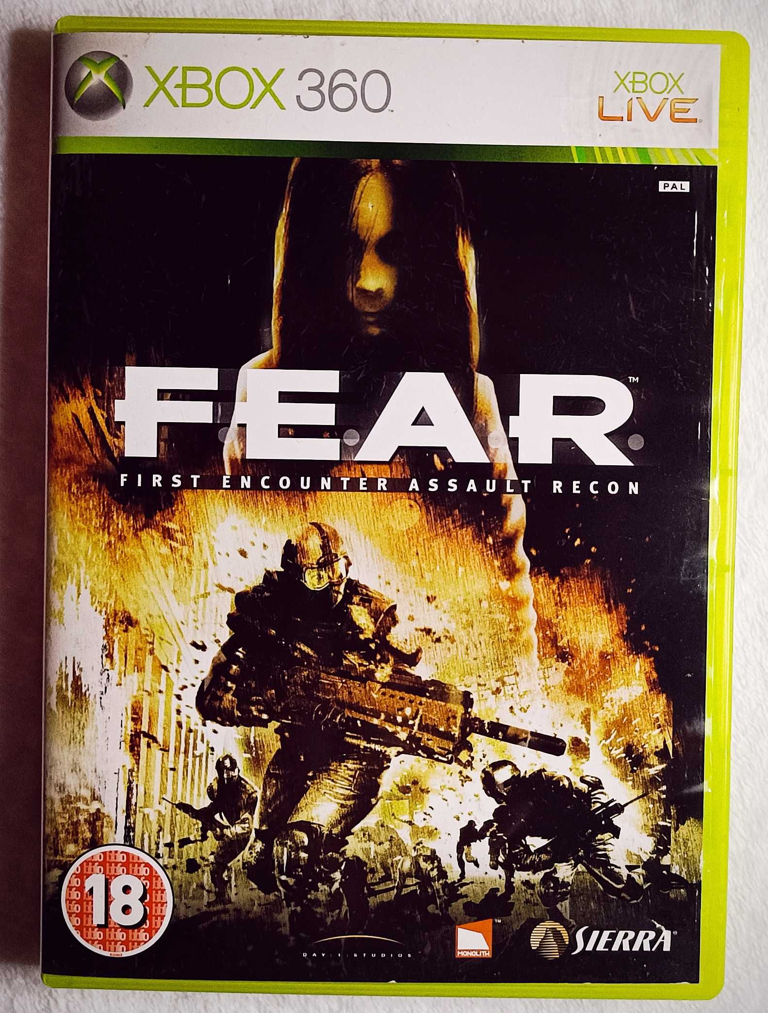 F.E.A.R. First Encounter Assault Recon FEAR Xbox 360 One