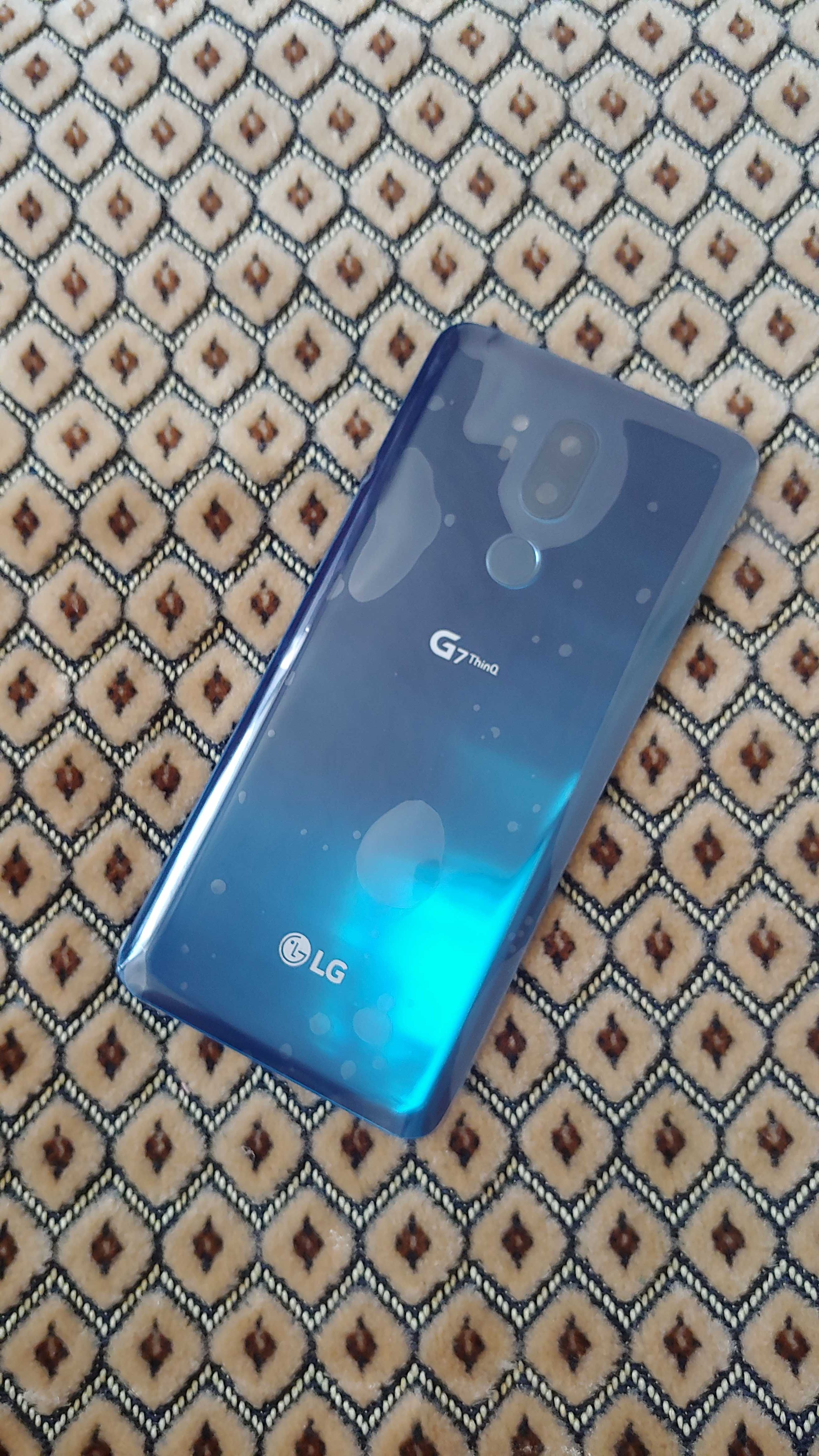 Lg G7 ThinQ Задняя Крышка Полный модуль Линза Сканер Touch ID Новый