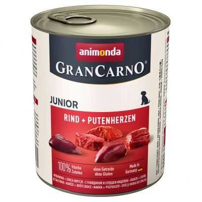 Karma dla psa mokra Animonda GranCarno Junior 800 g
