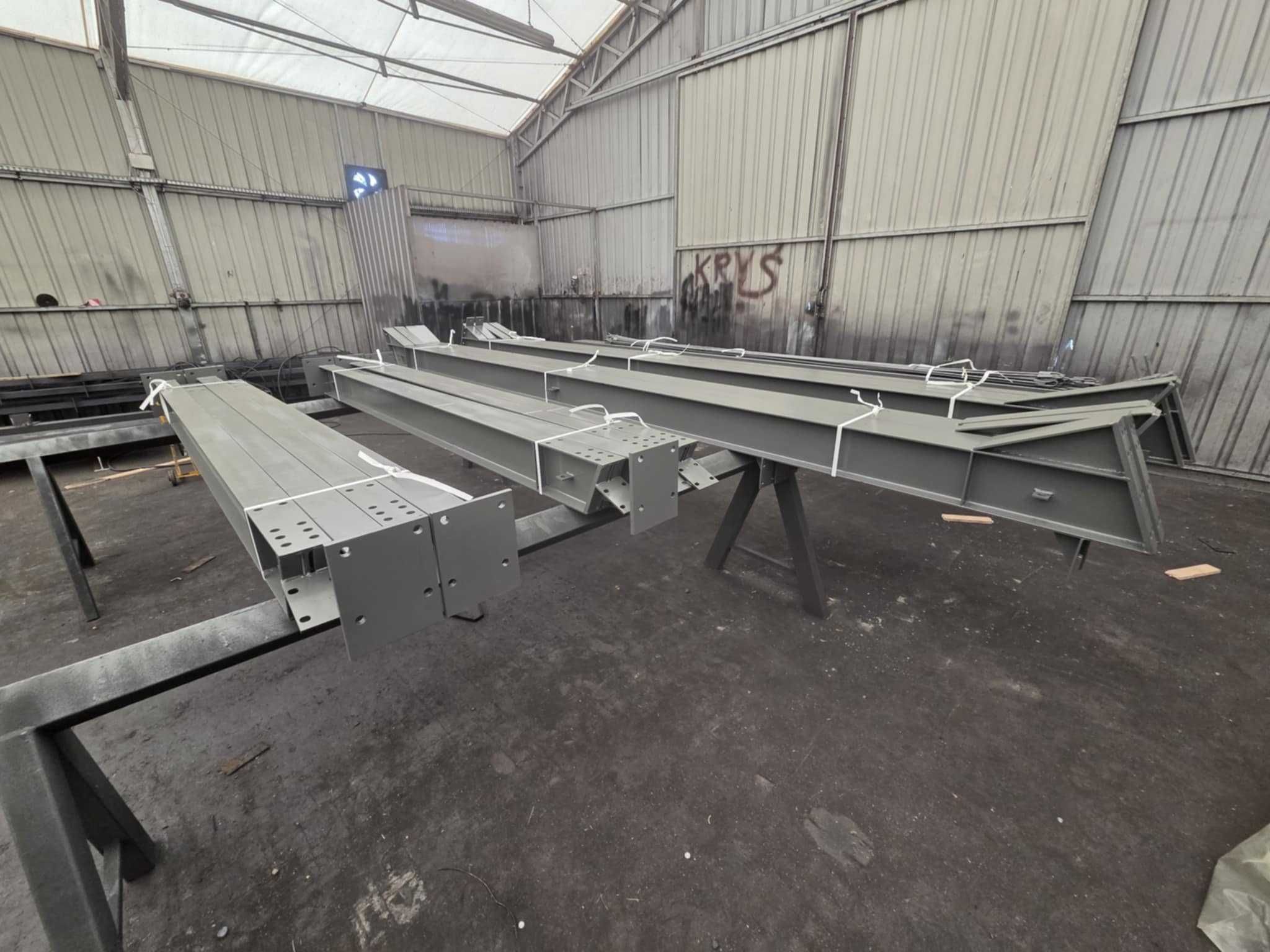 Konstrukcja hali 10x20x5m - kompletna