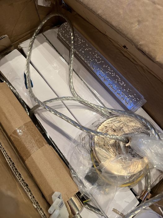 Nowa lampa zuma Line zlota gold wisząca