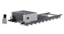 Máquina corte laser Gantry 2500x6000mm