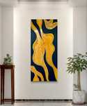 Obraz z Żywicy Epoksydowej 135x60 cm – Unikatowa Dekoracja Wnętrza
