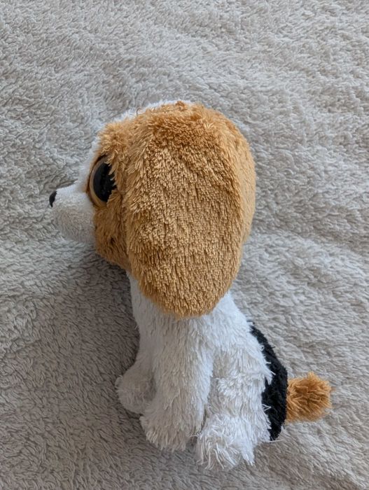 Pluszowa maskotka łaciaty pies piesek