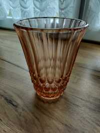 Rozalinowy wazon art deco