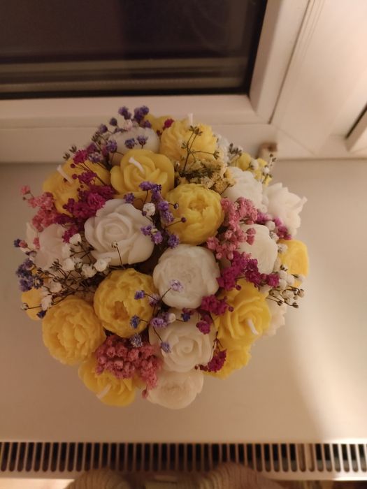 Flowerboxy że świec sojowych