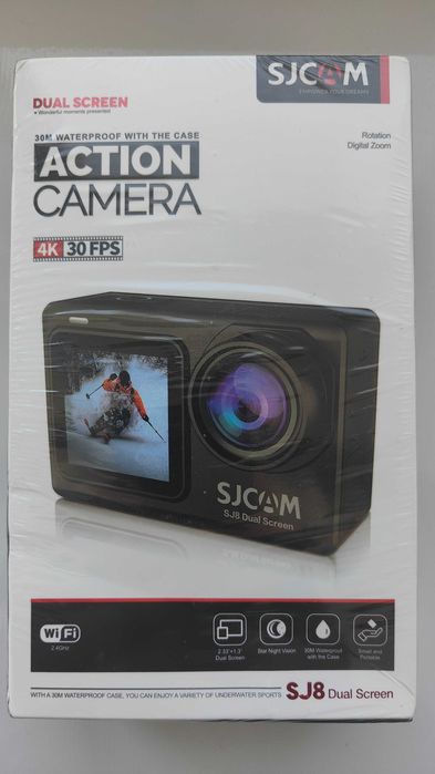 Екшн-камера SJCAM SJ8 Dual Screen Black