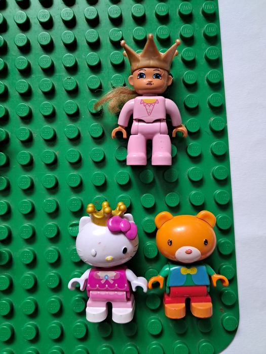 Пластина Lego duplo + чоловічки Лего