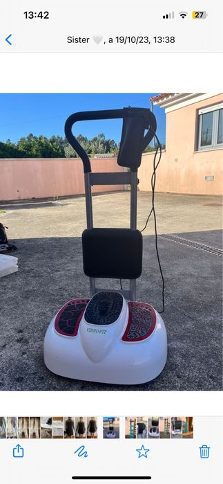 Plataforma Vibratória VIBRO-FIT SH-018