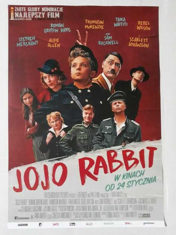 Plakat filmowy oryginalny - Jojo Rabbit