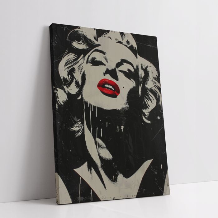 Obraz na płótnie Marilyn Monroe 90x120 cm - Pop Art do salonu