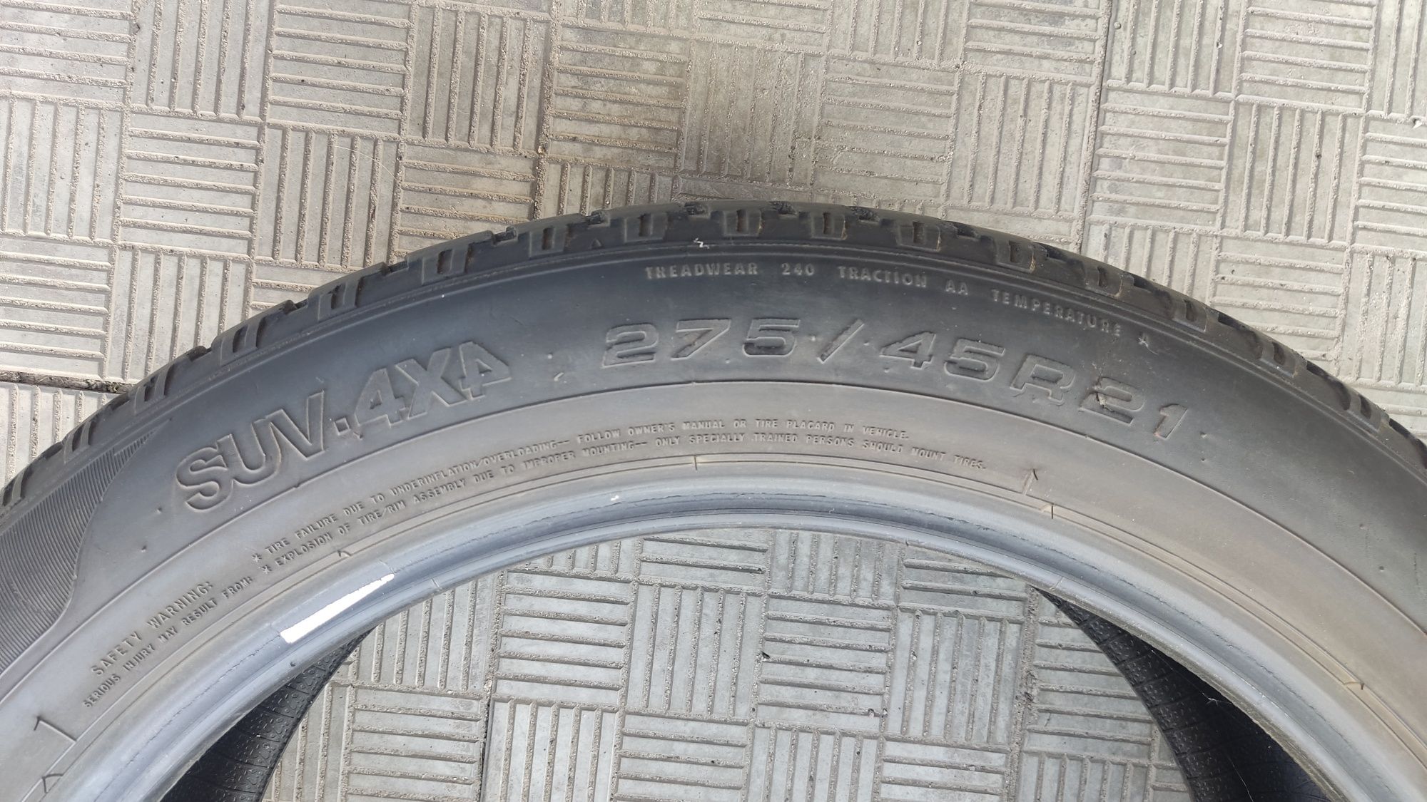 Шини Goodyear Eagle F1 Asymmetric SUV 275/45 R21